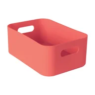 Pojemniki łazienkowe - Organizer MAKEUP 21,5 x 15 x 8,5 cm czerwony - miniaturka - grafika 1