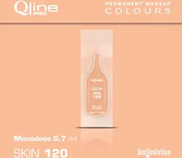 Jednorazowy pigment korektor do makijażu permanentnego Bioevolution Skin 120 Qline Pro 0,7ml monodose - Pozostałe akcesoria kosmetyczne - miniaturka - grafika 1