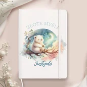Notesy i bloczki - NOTATNIK z imieniem dziecka Niedźwiadek - miniaturka - grafika 1