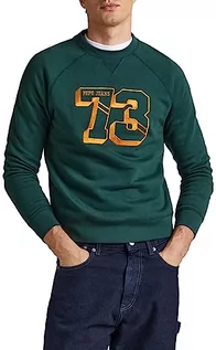 Bluzy męskie - Pepe Jeans Bluza męska Milferd, Zielony (Regent Green), XL - grafika 1