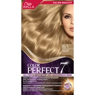 Farby do włosów i szampony koloryzujące - Wella Color Perfect 7, farba do włosów, 8/1 popielaty jasny blond, 50ml - miniaturka - grafika 1