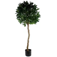 Sztuczne drzewka - Leaf Chroniony sztuczny topiary, 120 cm UV Bay Tree - miniaturka - grafika 1