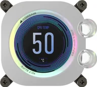 Chłodzenie wodne - Corsair Corsair Hydro X Series XC7 RGB Elite LCD CPU Wasserblock LGA 1700, AM4 / AM5 - wei CX-9010024-WW - miniaturka - grafika 1