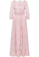 Sukienki - IDONY Damska sukienka maxi 19222819-ID02, różowa, S, Rosa, S - miniaturka - grafika 1