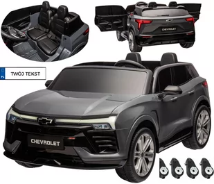CHEVROLET BLAZER SS dwuosobowe auto na akumulator MOCNE 4x4 napędy 180 WAT grey - Pojazdy elektryczne dla dzieci - miniaturka - grafika 1