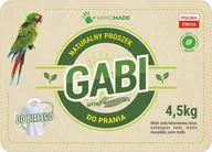 Środki do prania - Ekologiczny proszek prania Gabi 4,5kg Białe-worek - miniaturka - grafika 1