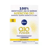 Nivea Q10 Plus Przeciwzmarszczkowy nawilżający krem do twarzy na dzień SPF30 50 ml - Kremy do twarzy - miniaturka - grafika 2