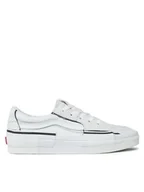 Trampki męskie - Vans Tenisówki Sk8-Low Reconstruct VN0009QSW001 Biały - miniaturka - grafika 1