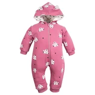 Kombinezony dla dzieci - Kombinezon przejściowy BS dres jagodowy r. 86 - miniaturka - grafika 1