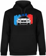 Bluzy męskie - BLUZA MĘSKA Z KAPTUREM M POWER BMW M3 E92 MOTORYZACYJNA CZARNA R-3XL A290 - miniaturka - grafika 1