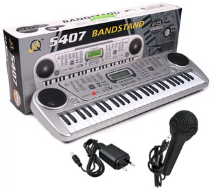 Organy Pianinko Keyboard +Mikrofon Dla Dzieci Z424 - Instrumenty muzyczne dla dzieci - miniaturka - grafika 1