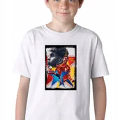 Piłka nożna - P187 KOSZULKA DZIECIĘCA PIŁKARSKA LAMINE YAMAL FC BARCELONA BAWEŁNA 128 - miniaturka - grafika 1