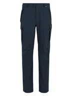 Odzież trekkingowa męska - Regatta Spodnie funkcyjne "Questra" w kolorze granatowym - miniaturka - grafika 1