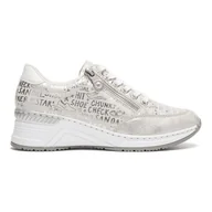 Sneakersy damskie - Sneakers Rieker N4316-90 - miniaturka - grafika 1