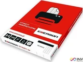 Etykiety samoprzylepne i bloki etykiet - Emerson Etykiety A4 38X21.2Mm Białe Nr019 100Sztuk Emerson Eta4038.212 - miniaturka - grafika 1