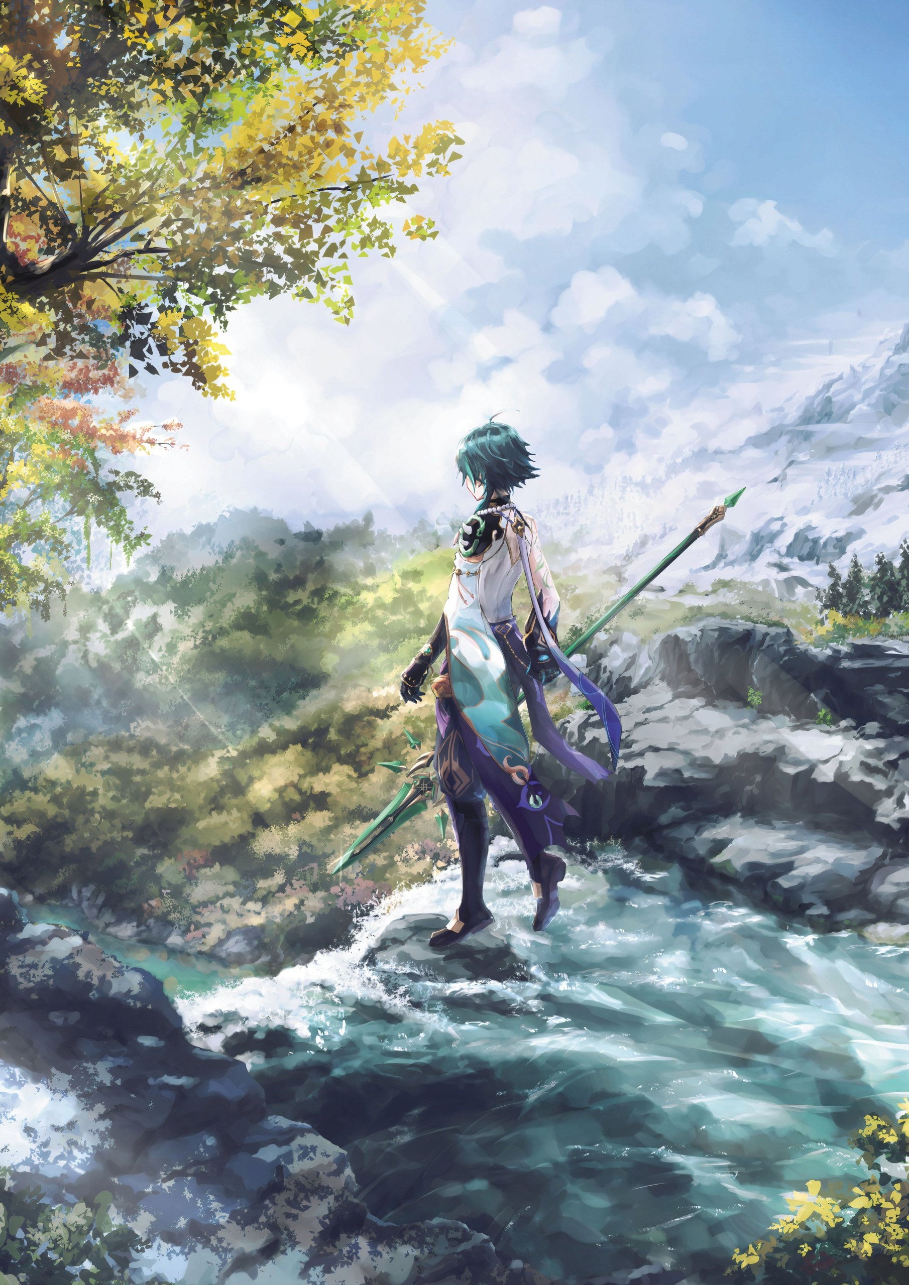 Plakat A1 Genshin Impact Xiao
