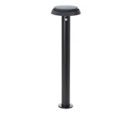 Lampy ogrodowe - Brilliant - LED Lampa solarna z czujnikiem ALVERO LED/4W/3,7V 70 cm IP44 czarny - miniaturka - grafika 1