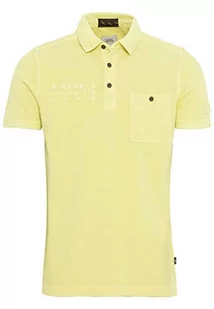 Camel Active 4094615P08 Męska Koszulka Polo, Kiwi, M - Koszulki męskie - miniaturka - grafika 1
