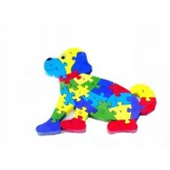 Zabawki interaktywne dla dzieci - Icom Poland PUZZLE DREWNIANE PIESEK 7138930 - miniaturka - grafika 1