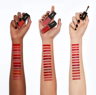 Yves Saint Laurent Tatouage Couture Velvet Cream silnie pigmentowana kremowa szminka z matowym wykończeniem odcień 211 Chili Incitement 6 ml - Szminki - miniaturka - grafika 6