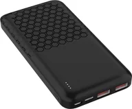 Powerbanki - Platinet Platinet power bank 10000mAh PD QC, black 45931 - miniaturka - grafika 1