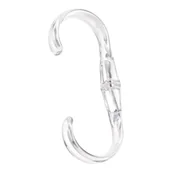 Pudła i pojemniki do przechowywania - Przezroczysty haczyk do szafki iDesign The Home Edit, 19,1x5,7x2,5 cm - miniaturka - grafika 1