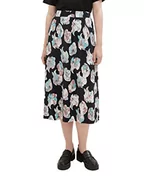 Spódnice - TOM TAILOR Damska plisowana spódnica ze wzorem, 32413-tie Dye Flower Design, 40 - miniaturka - grafika 1
