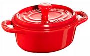 Garnki - Staub GIFT GIVING GARNEK OWALNY DO SERWOWANIA 200 ML CZERWONY CERAMIKA 40511-086-0 - miniaturka - grafika 1