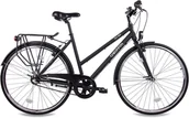 Rowery - Rower Miejski 28 Damski Kontra Bagażnik Nexus 7 Dzwonek Stopka Oświetlenie - miniaturka - grafika 1
