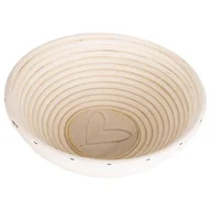 Pozostałe akcesoria kuchenne - Orion Koszyk do wyrastania chleba rattanowy SERCE 21cm 731177 - miniaturka - grafika 1