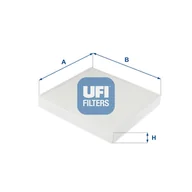 Filtry kabinowe - Filtr, wentylacja przestrzeni pasażerskiej UFI Filtry 53.246.00 - miniaturka - grafika 1