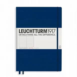 Zeszyt w kropki A4 233 str LEUCHTTURM twarda okł - Zeszyty szkolne - miniaturka - grafika 1
