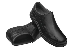 Półbuty wsuwane COMFORTABEL 630523-1 Extra Weit Schwarz Czarne XXL - Moda i Uroda OUTLET - miniaturka - grafika 4