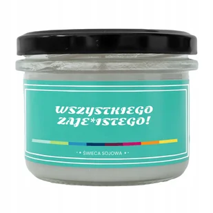 Świeca Zapachowa Sojowa 150Ml Śmieszny Zabawny Nadruk Prezent Upominek Na Każdą Okazję Dla Faceta Taty Mamy Męża Chłopaka Mężczyzny Kobiety Dziadka .. - Świece - miniaturka - grafika 1
