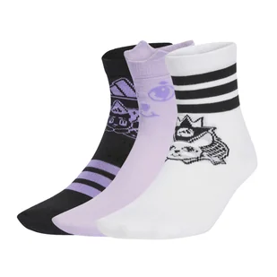 Dziecięce Skarpety za kostkę ADIDAS YG ANI 3PP JV5125 – Wielokolorowy - Skarpetki dla dzieci - miniaturka - grafika 1