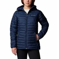 Kurtki damskie - Columbia Damska kurtka z kapturem Silver Falls 2, Collegiate Navy, XS - miniaturka - grafika 1