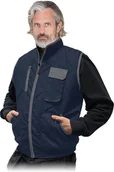 Odzież robocza - Bezrękawnik ochronny ocieplany granatowo-szary roz.XXL - miniaturka - grafika 1