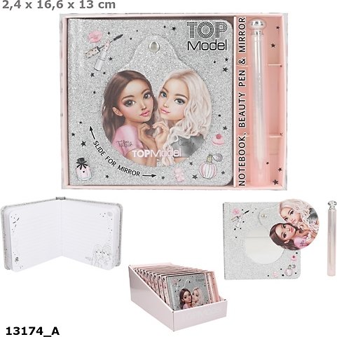 Notes z lusterkiem i długopisem Top Model 13174A