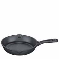 Patelnie - Patelnia żeliwna, śred. 16 cm, czarna kod: KU-0403151016 - miniaturka - grafika 1