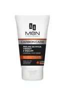 Kosmetyki do pielęgnacji twarzy męskie - AA AA Men Carbon Care Charcoal Face Scrub peeling do mycia twarzy z węglem 150ml - miniaturka - grafika 1