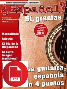 ¿Español? Sí, gracias 12/2011 Wersja elektroniczna - Czasopisma - miniaturka - grafika 1