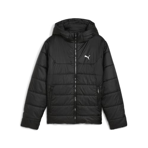 PUMA Unisex dziecięca kurtka z kapturem Ess wyściełana kurtka płaszcz (1 szt.)