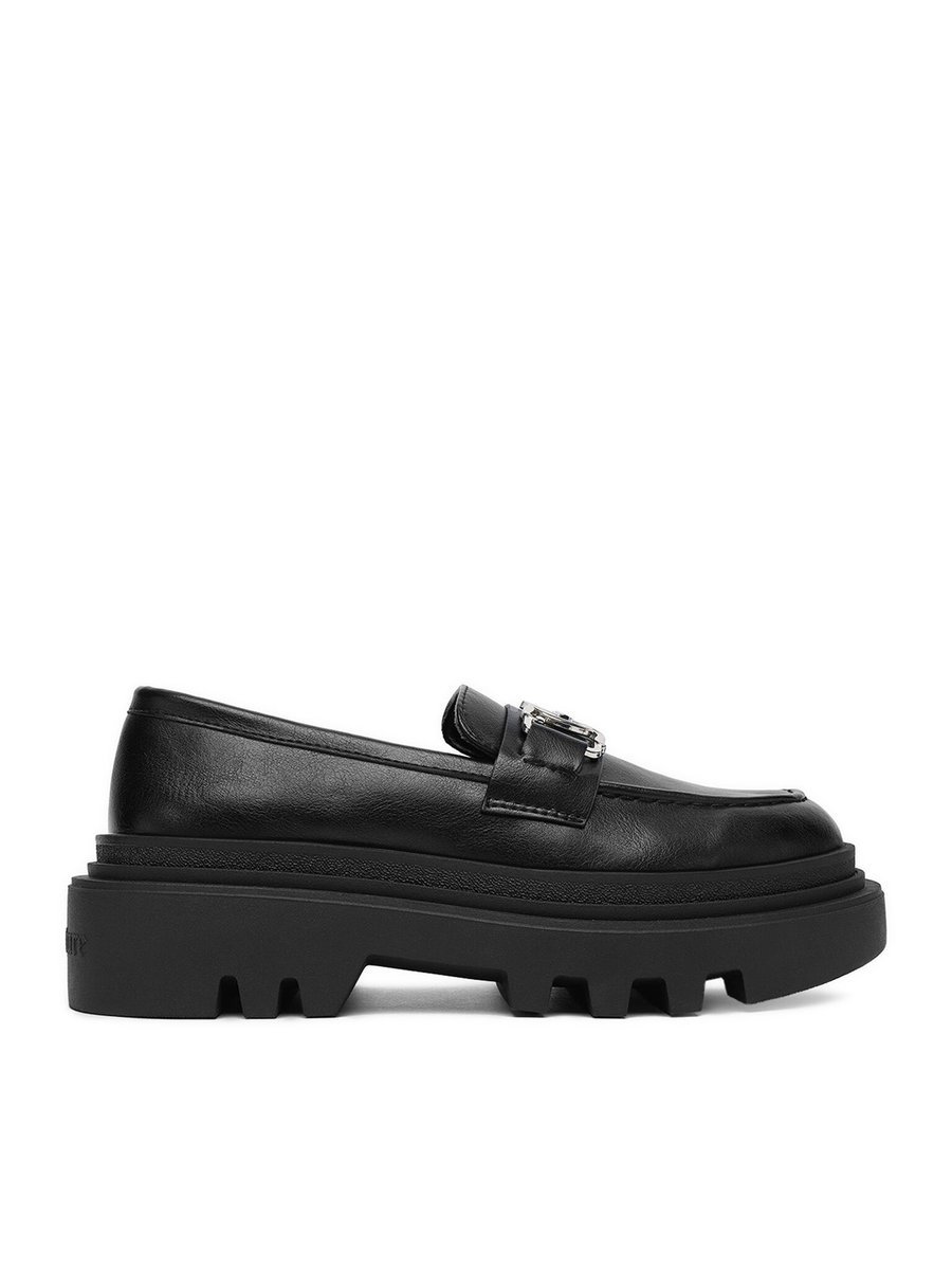 Juicy Couture Loafersy Damskie Czarny CEO-HY63020S-6