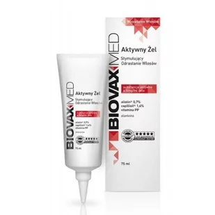 Lbiotica BIOVAXMED Aktywny żel stymulujący odrastanie włosów 75 ml 7047480 - Odżywki do włosów - miniaturka - grafika 1