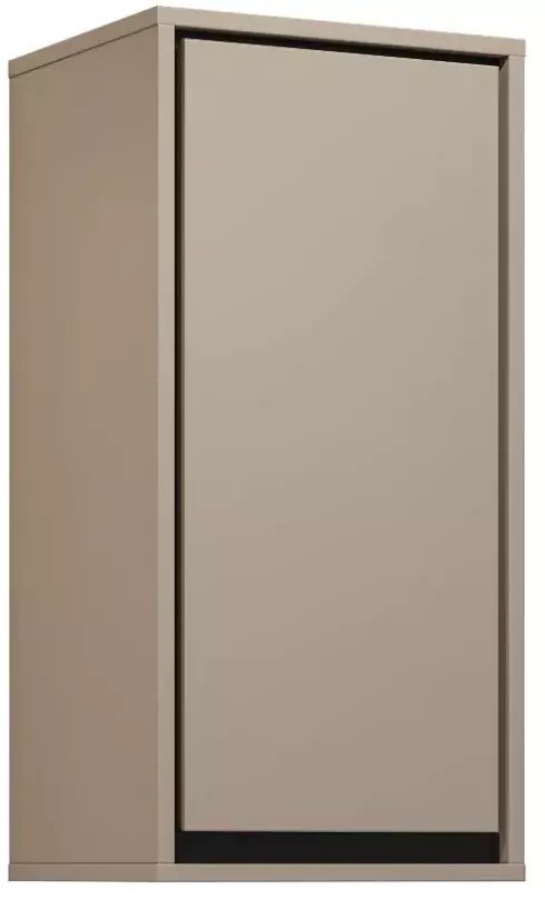 Helvetia Szafka łazienkowa GAJA 1D 35cm congo/czarna HELVETIA