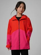 Kurtki i płaszcze dla dziewczynek - 4F Kurtka membrana 5000 dziewczęca - czerwona 164 (13-14 lat) - miniaturka - grafika 1