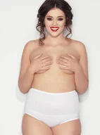 Majtki damskie - Mitex Figi Wyszczuplające - Iga Białe - Biały - 4xl - miniaturka - grafika 1