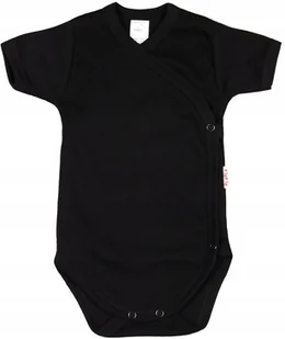 Body KOPERTOWE K/R 100% Bawełna CZARNE r 68 KLEKLE - Body dla niemowląt - miniaturka - grafika 1
