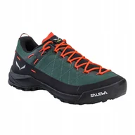 Buty sportowe męskie - Buty turystyczne męskie Salewa Wildfire Canvas zielone 45 (10.5 Uk) - miniaturka - grafika 1