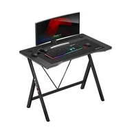 Biurka gamingowe - Biurko do gabinetu gamingowe czarne Huzaro Hero 1.4 Black - miniaturka - grafika 1